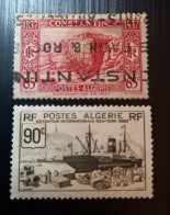 Algérie 1937 Centenaire De La Prise De Constantine - Vue De Constantine, En 1837  & 1939 Exposition Internationale - Used Stamps