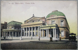 URUGUAY MONTEVIDEO TEATHER SOLIS TEATRO BUILDING OPERA CARD POSTCARD CARTOLINA CARTE POSTALE ANSICHTSKARTE POSTKARTE - Uruguay