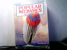 Popular Mechanics Magazine, Vol. 53: February 1930 (seltenes Originalmagazin). - Technical