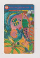 SINGAPORE - Childs Painting GPT Magnetic Phonecard - Singapur