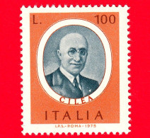 Nuovo - MNH - ITALIA - 1975 - Uomini Illustri - 3ª Emissione - Francesco Cilea - 100 L. - 1971-80:  Nuovi