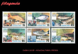 CUBA MINT. 2008-09 ACUICULTURA. PECES - Nuevos