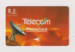 NEW ZEALAND - Satellite Dish GPT Magnetic Phonecard - Neuseeland