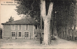 FRANCE - Sabres - Vue Générale De L'avenue Jean Jaurès - Carte Postale Ancienne - Sabres