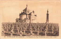France - Notre Dame De Lorette - Vue Générale De La Chapelle Et La Tour - Carte Postale Ancienne - Autres & Non Classés