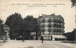 FRANCE - Billancourt - Le Rond Point - Avenue Des Moulineaux Et Quai Du Point Du Jour - Carte Postale Ancienne - Boulogne Billancourt