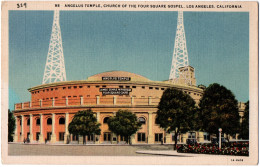 CPSM PF - USA. 98. Angelus Temple, Church Of The Four Square Gospel. Los Angeles - Los Angeles