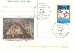 ITALY Postal Stationery 3,football - Other & Unclassified