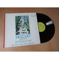 THE PRO ARTE PIANO QUARTET Quatuors Pour Piano Et Cordes K.478  & K.493 MOZART L'OISEAU LYRE SOL 285 France 1966 - Classique