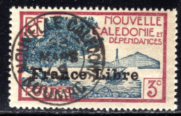 New Caledonia 1941 3c With "France Libre" Opt Very Fine Used SG234 - Oblitérés