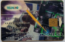 Mexico Telnor  $25 Chip Card - Maquilando Electronica - Mexico