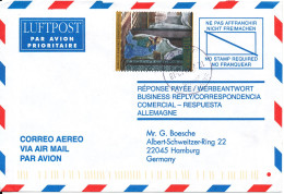 Japan Air Mail Cover Sent To Germany 18-6-2001 Single Franked - Brieven En Documenten