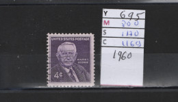 PRIX FIXE Obl  695 YT MIC SCO GIB Walter F. George 1960 Etats Unis 58A/09 - Used Stamps