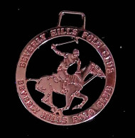 Médaille, Sports, équitation, Beverly Hills Polo Club, Etats Unis, Californie, Comté De Los Angeles, Frais Fr 1.95 E - Equitation