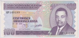 Burundi 100 Francs 2001 P-37c - Burundi