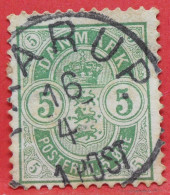 N°34 - 5 Ore - Année 1884 - Timbre Oblitéré Danemark - - Used Stamps