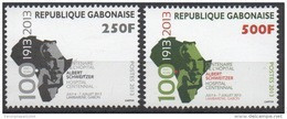 Gabon Gabun 2013 Mi. 1710 - 1711 1913 Centenaire Hopitel Albert Schweitzer 250 & 500 F MNH** - Gabón (1960-...)