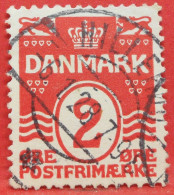 N°50 - 2 Ore - Année 1905 - Timbre Oblitéré Danemark - - Usati