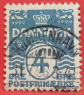 N°52 - 4 Ore - Année 1905 - Timbre Oblitéré Danemark - - Usati