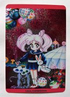 CARTE 2022 GIRL MANGA HOLO PRISM Waifu SAILOR MOON Chibi Chibi - Otros & Sin Clasificación