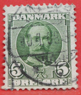 N°54 - 5 Ore - Année 1907 - Timbre Oblitéré Danemark - - Gebraucht