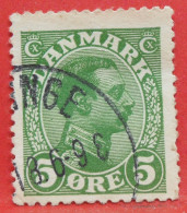 N°68 - 5 Ore - Année 1913 - Timbre Oblitéré Danemark - - Gebraucht