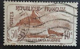 France Caisse D'amortissement 1926, Orphelins De La Guerre Yvert 230, Lion De Belfort 50 C + 10 C Obl  TB - 1927-31 Sinking Fund