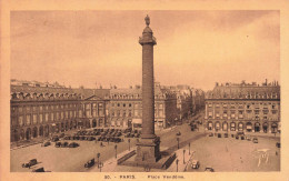 FRANCE - Paris - Vue Générale De La Place Vendôme - Carte Postale Ancienne - Andere Monumenten, Gebouwen