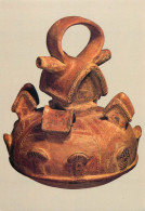Postcard Fine Arts Sculpture Statue Pottery Calima Alcarraza Museo Del Oro Bogota - Sculture