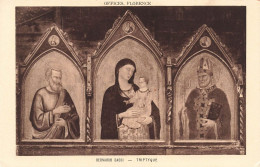 RELIGIONS & CROYANCES - Bernando Daddi - Triptyque - Carte Postale Ancienne - Gemälde, Glasmalereien & Statuen