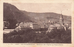 FRANCE - La Bourboule - Vue Sur Le Quartier De L'église Et Funiculaire - Carte Postale Ancienne - La Bourboule