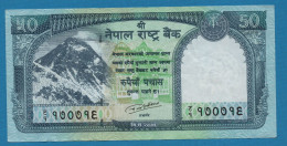 NEPAL 50 RUPEES 2019 P# 79  Mount Everest , Snow Leopard - Nepal