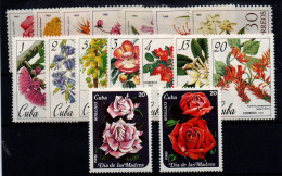 Cuba Nº 865/71, 1109/15, 2544/5. Año 1965/84 - Unused Stamps