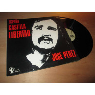 JOSE PEREZ Espana Castilla Libertad GUITARE FLAMENCO & TEDDY LASRY ALVARES Lp 1976 - Altri - Musica Spagnola
