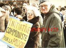 CPM - Manifestation Pour La POLOGNE - Le 16 Décembre 1981 - Edit. F. LOUBATIERES Toulouse - Betogingen