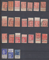 Lot De 24 Timbres Pubs Oblitérés Tous Differents - Usados