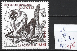 MAYOTTE 46 ** Côte 2.30 € - Unused Stamps