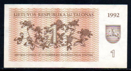 509-Lituanie 1 Talonas 1992 JH062 - Litouwen