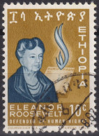 1964  Äthiopien ° Mi:ET 483, Sn:ET 425, Yt:ET 431, Eleanor Roosevelt (1884-1962) - Ethiopia