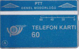 TARJETA DE TURQUIA DE 60 KONTOR (906F) - Turchia