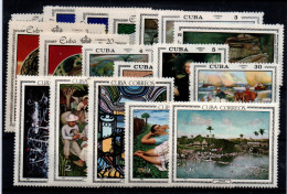 Cuba Nº 1086/90, 1480/85, 1548/54. Año 1967/71 - Unused Stamps