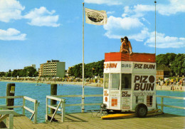 05438 -  WYK Auf Föhr - Blick Von Der DLRG - Badeaufsicht Auf Der Mittelbrücke Zum Strand - Föhr