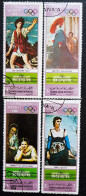 Yémen Du Nord 1969 Cultural Olympiad Mexico 1968 National Gallery Washington Stampworld N° 990 à 993 Série Complète - Yemen