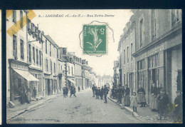 Cpa Du 22 Loudéac -- Rue Notre Dame     STEP69 - Loudéac