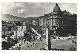 CALLE HURTADO DE AMEZAGA, A LA IZQUIERDA LA ESTACION DEL NORTE.-  BILBAO.- ( ESPAÑA ) - Vizcaya (Bilbao)