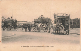 Nouvelle Calédonie - Nouméa - Omnibus Calédoniens - Place Feillet - Attelage -   Carte Postale Ancienne - Nuova Caledonia