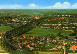 05451 - RENDSBURG - Blick Auf Die Eisenbahnhochbrücke Von Osterrönfeld Aus - Rendsburg