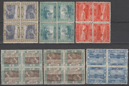 SAAR / SARRE - 1921 - LOT De  BLOC De 4 TETE-BECHE * MH - COTE YVERT = 536 ++ EUR. - Unused Stamps