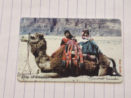 JORDAN-(JO-ALO-0030)-Ship Of Deseret-(21)-(1001-824087)-(1JD)-(9/2000)-used Card+1card Prepiad Free - Jordanië