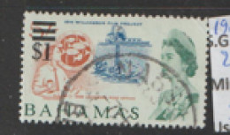 Bahamas 1966  SG 281  $1 Overprint    Fine Used - 1963-1973 Autonomía Interna